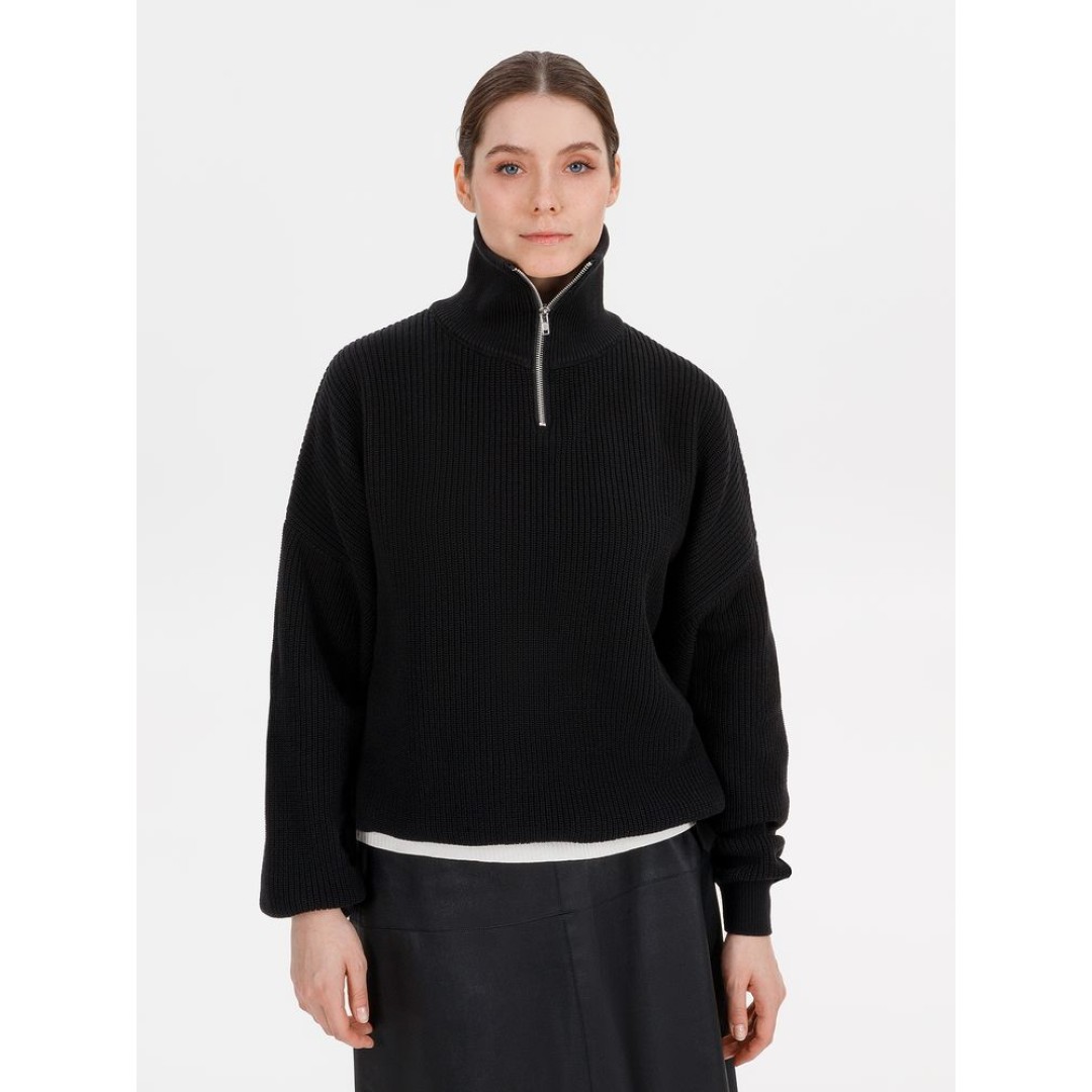 Джемпер Siluetti Birne, черный, размер S/M