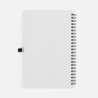 Блокнот на пружине Stone Line, белый