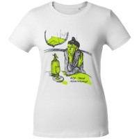 Футболка женская «Любительница», белая, S