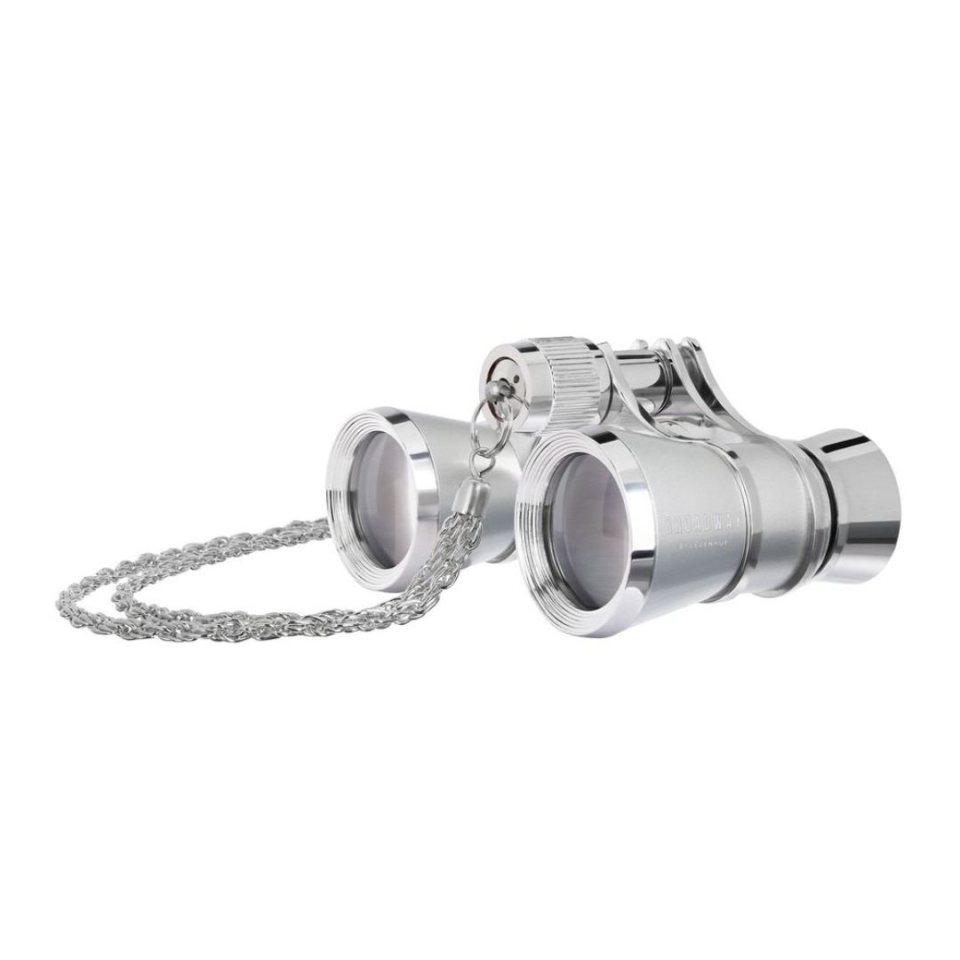 Театральный бинокль Broadway 325B, серебристый
