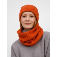 Шапка ComFleece, темно-оранжевая (кирпичная)