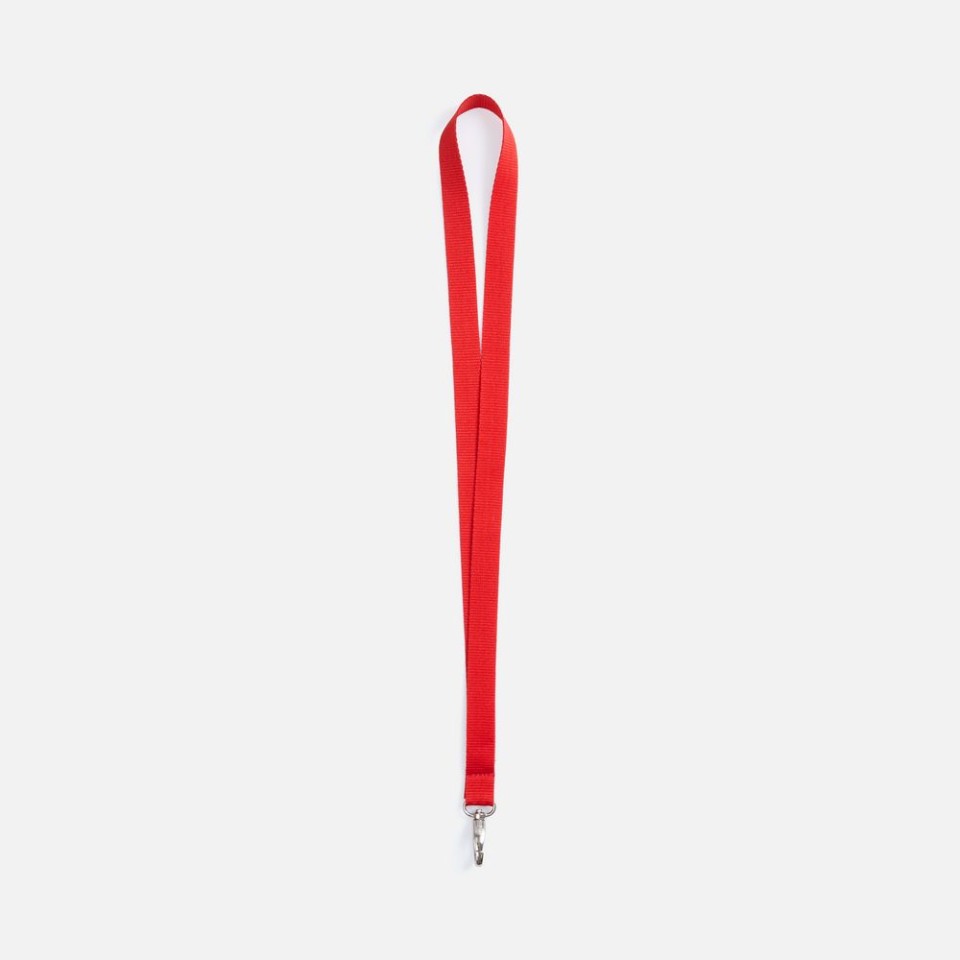 Лента для бейджа Pin, красная