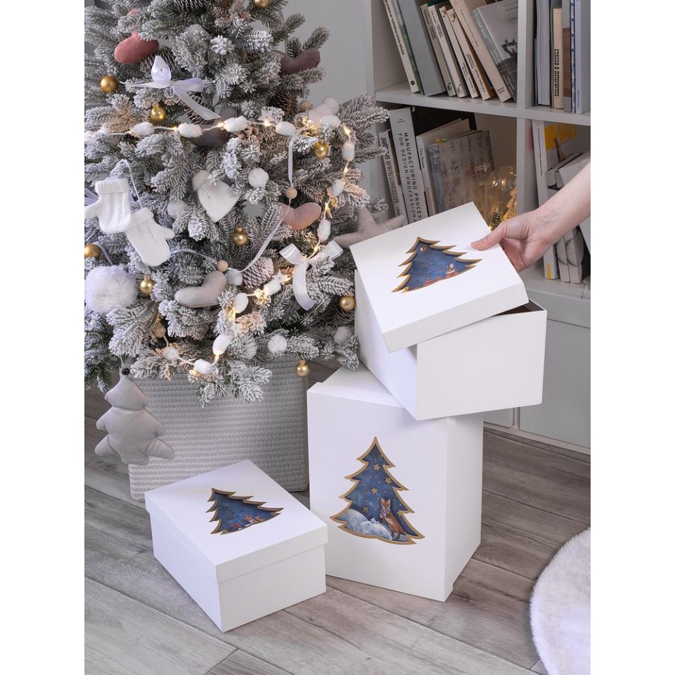 Коробка Christmas Tree, M