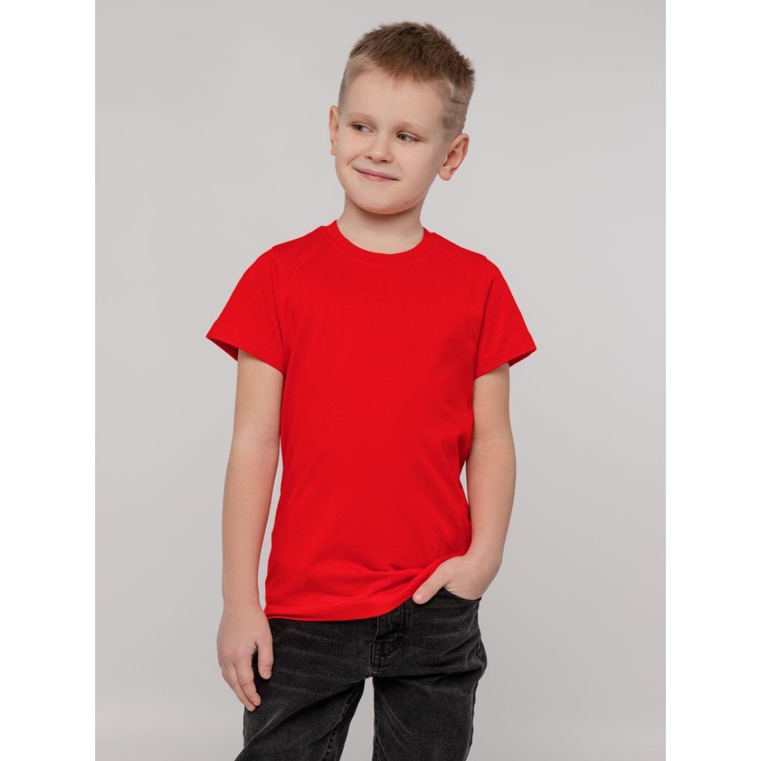 Футболка детская T-Bolka Kids, красная, 6 лет