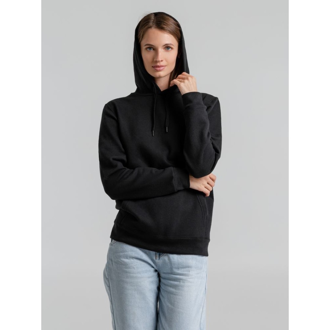 Толстовка с капюшоном Snake II черная, 3XL