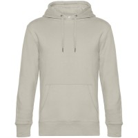 Толстовка с капюшоном унисекс King, дымчато-серая