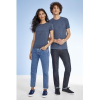 Футболка женская Imperial Fit Women черный меланж, S