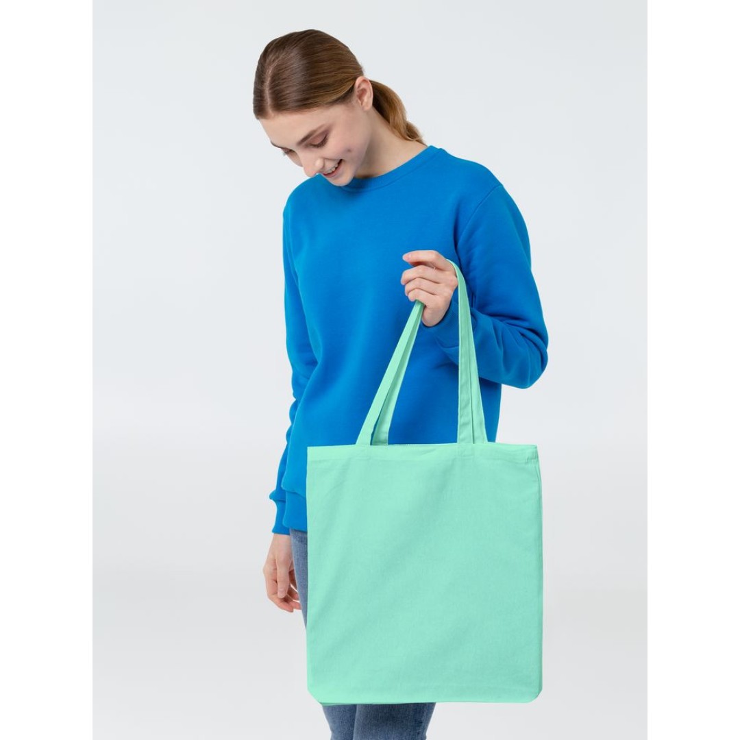 Холщовая сумка Avoska, бирюзовая, ver.1
