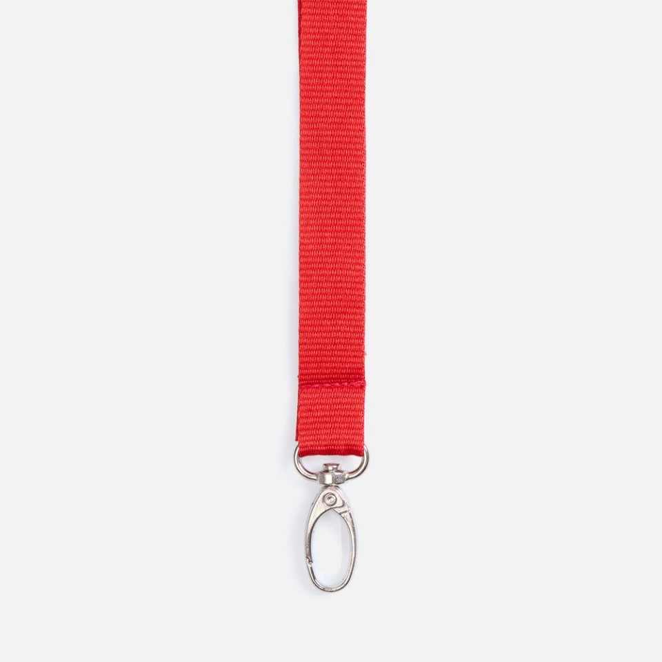 Лента для бейджа Pin, красная