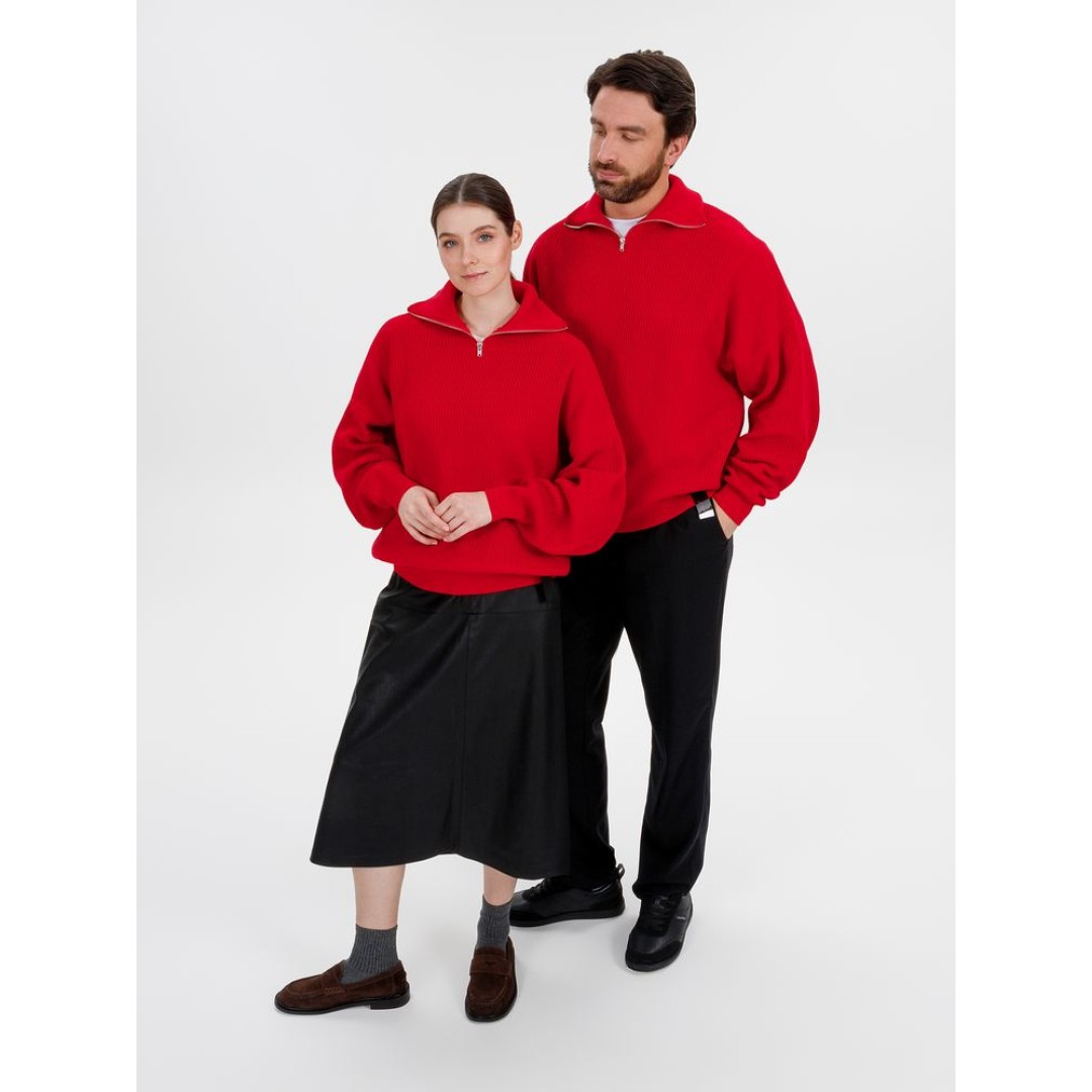 Джемпер Siluetti Birne, красный, размер S/M