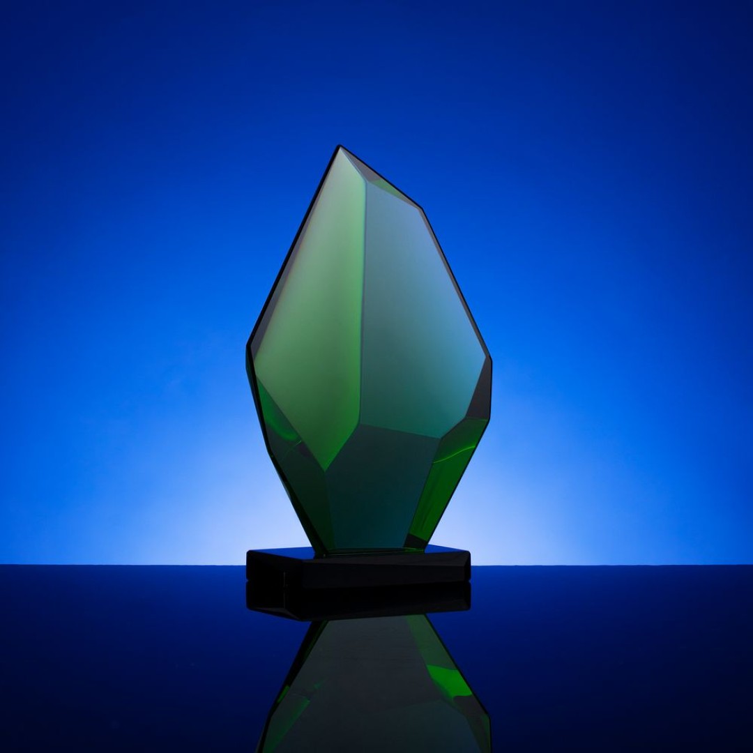 Стела Cristallino, зеленая