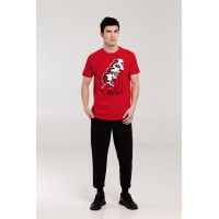 Футболка «Меламед. Kraftwerk», красная