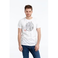 Футболка «Кавалер», белая, S