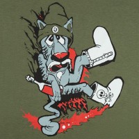 Футболка мужская «Ну, накати!», хаки, S