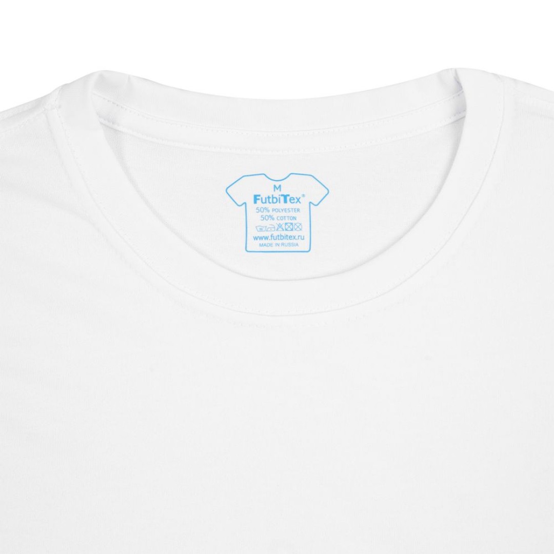 Футболка унисекс Sublimatism, белая, размер S