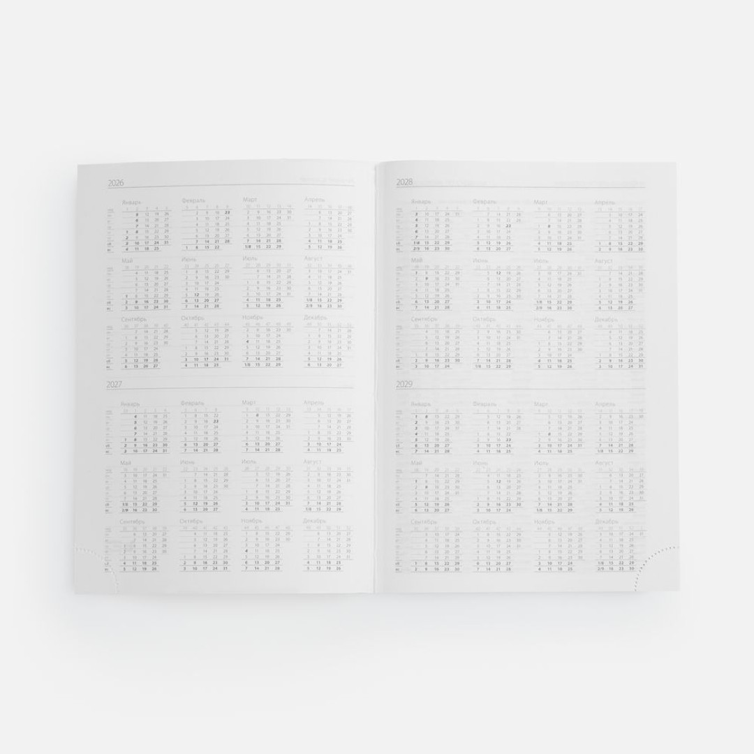 Ежедневник Vivian ver.2, недатированный, бирюзовый