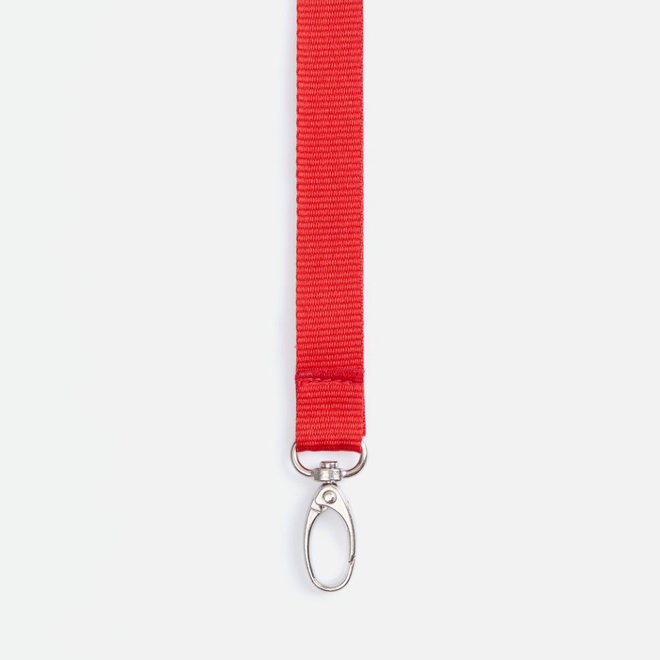 Лента для бейджа Pin, красная