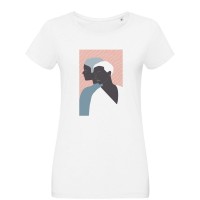 Футболка женская «Пара», белая, S