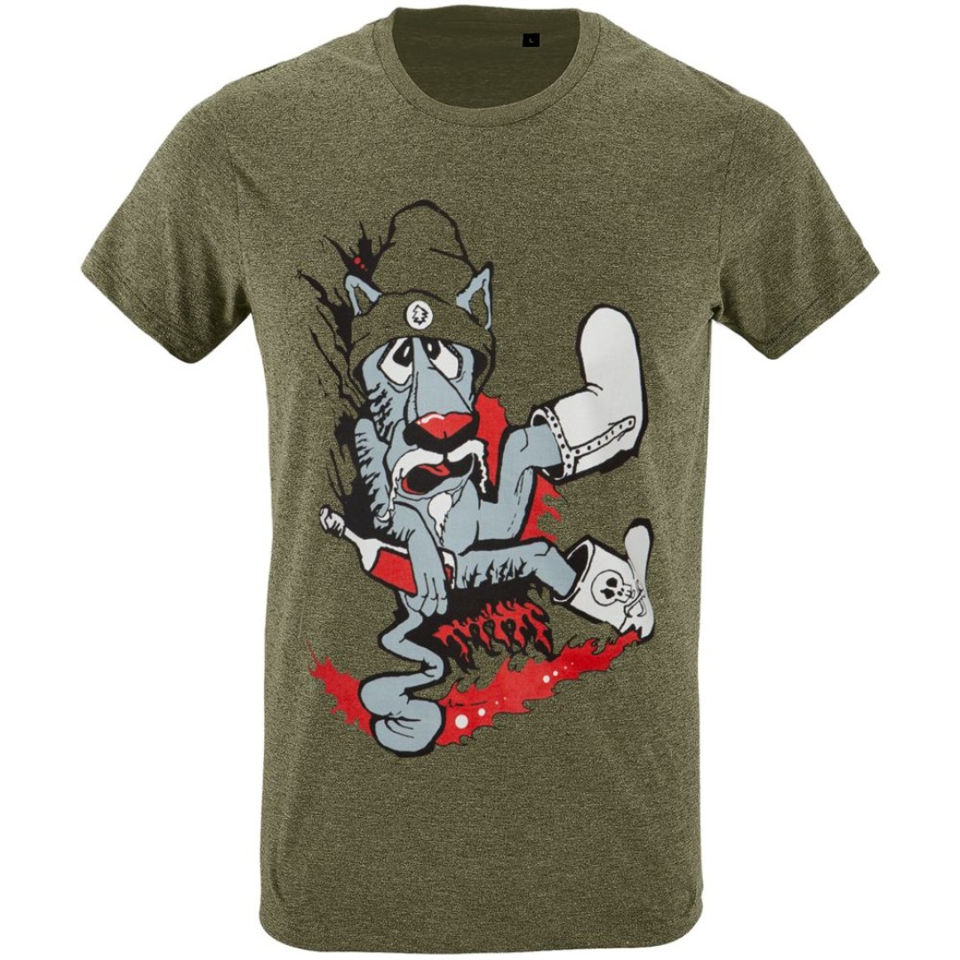 Футболка мужская «Ну, накати!», хаки, S