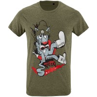 Футболка мужская «Ну, накати!», хаки, S