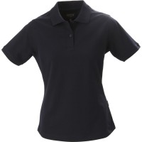 Рубашка поло стретч женская Albatross, темно-синяя, XL