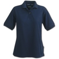 Рубашка поло женская Semora, темно-синяя, XXL