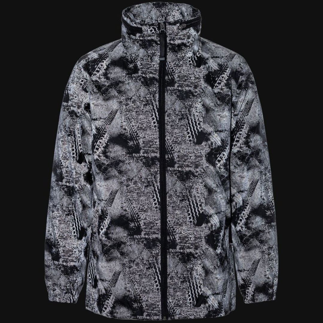 Ветровка светоотражающая Finvind темно-серая, XXS