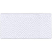 Лейбл тканевый Epsilon, XXS, белый