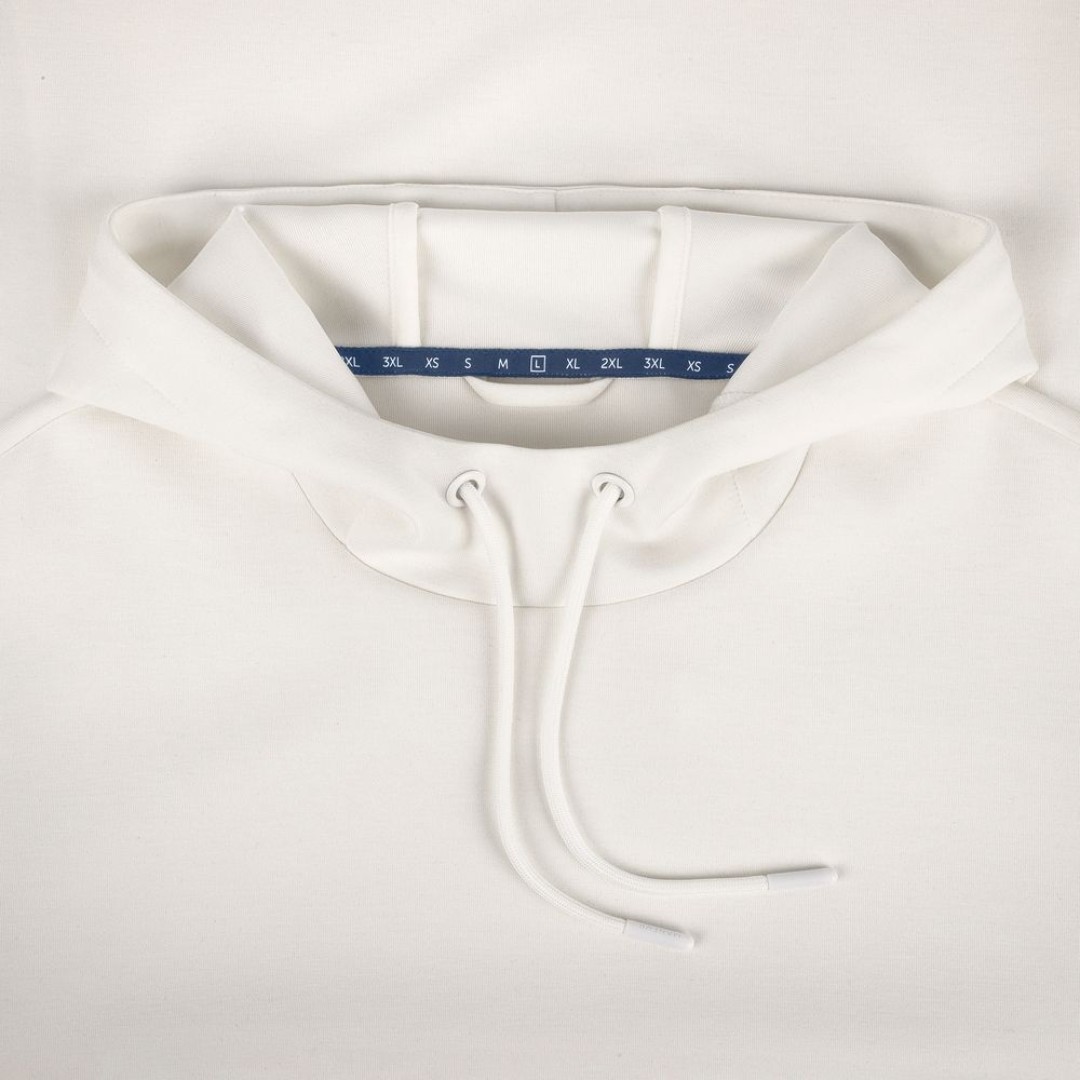 Худи унисекс Begi, молочно-белое, размер XS