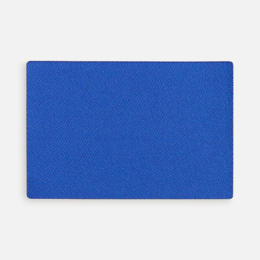 Наклейка тканевая Lunga, L, синяя