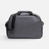 Спортивная сумка Atlantes, светло-серая с черным