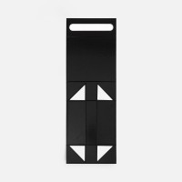 Коробка складная Holdfold, L, черная