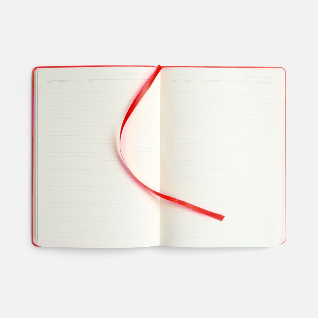 Ежедневник Vale New, недатированный, красный