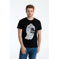 Футболка Tattoo Inverted, черная, S