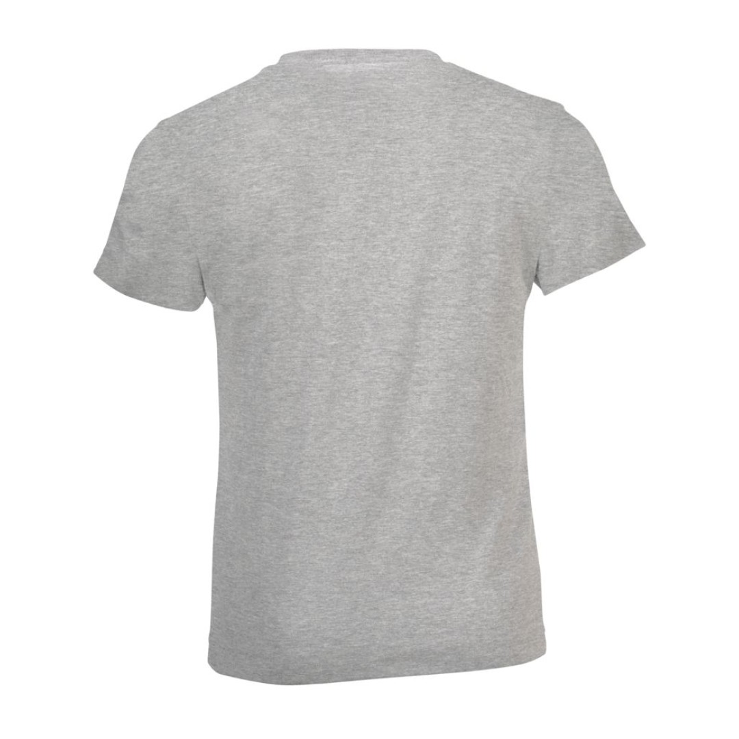 Футболка детская Regent Fit Kids, серый меланж, на рост 142-152 см (12 лет)