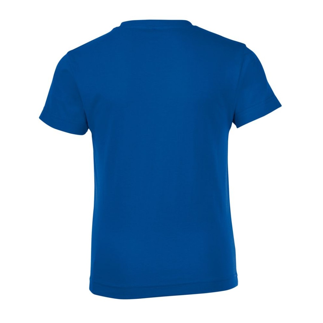 Футболка детская Regent Fit Kids, ярко-синяя, на рост 130-140 см (10 лет)
