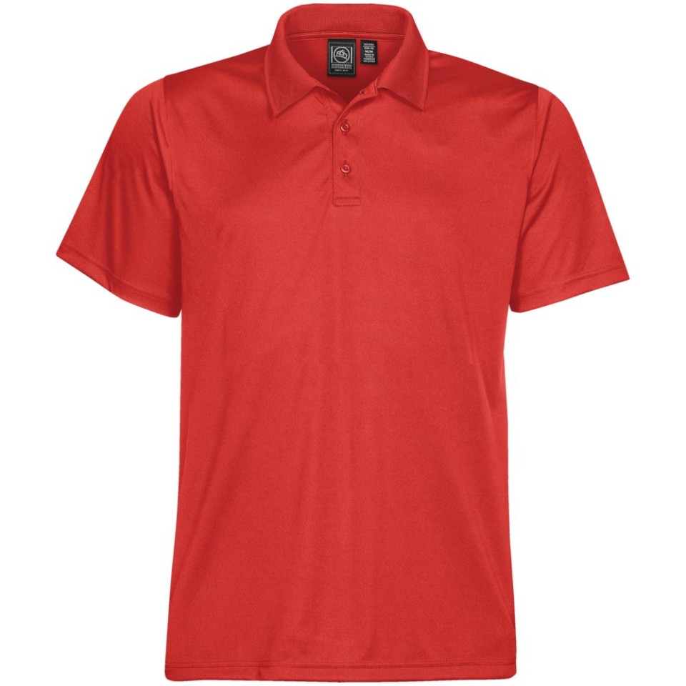 Рубашка поло мужская Eclipse H2X-Dry красная, 3XL