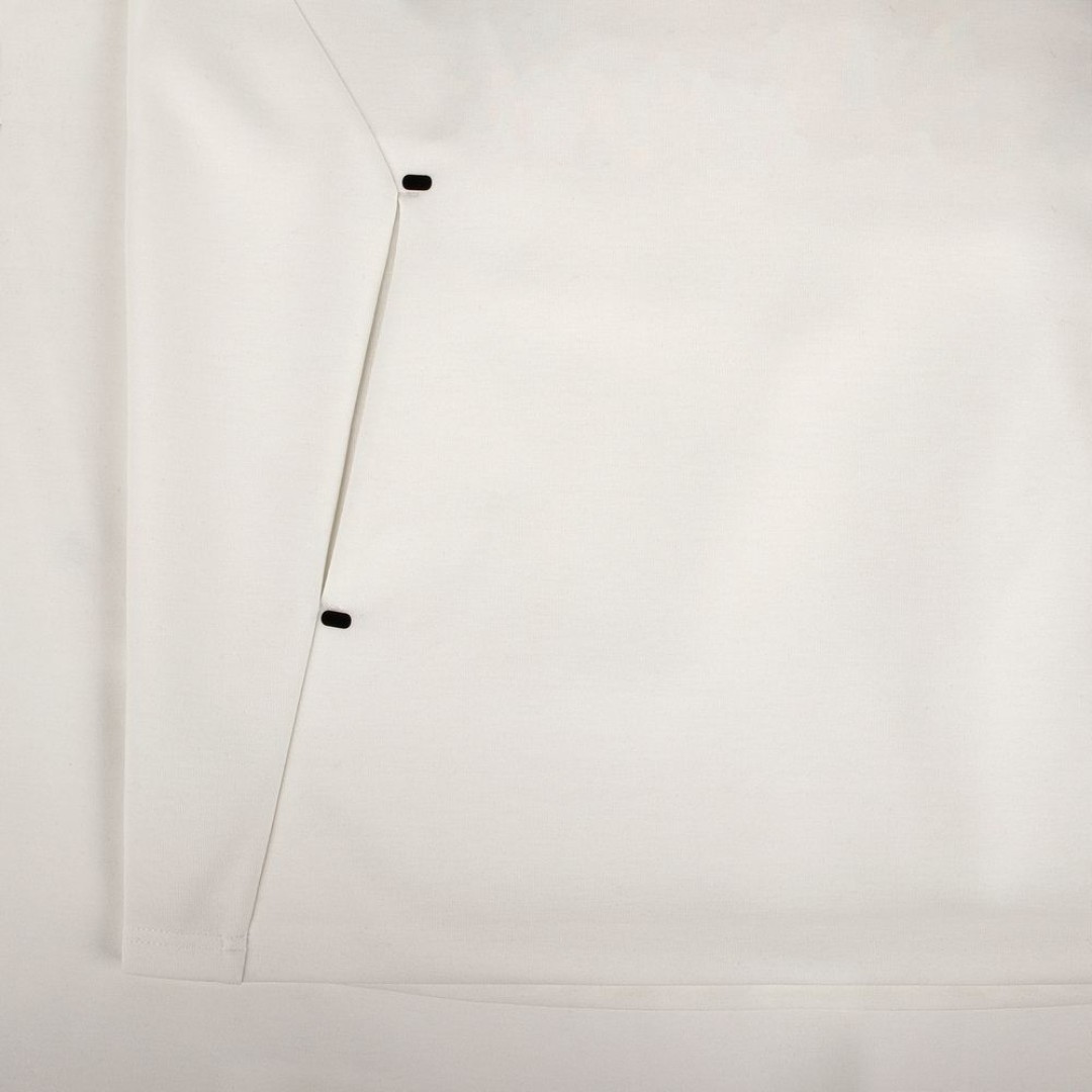 Худи унисекс Begi, молочно-белое, размер XS