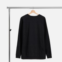 Свитшот унисекс Avenu, черный, размер XS/S