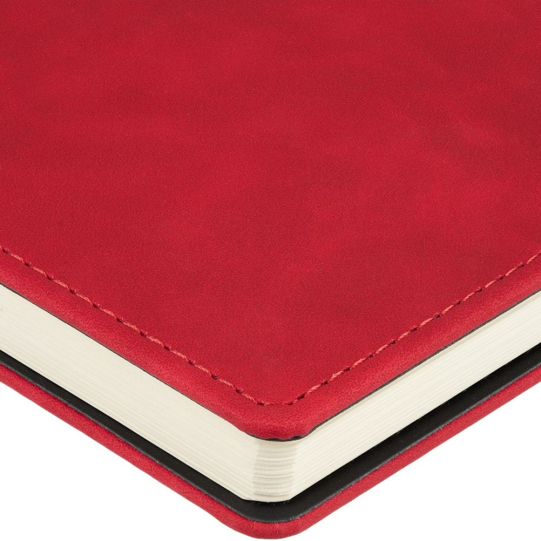 Ежедневник Spring Urban на заказ, недатированный, красный