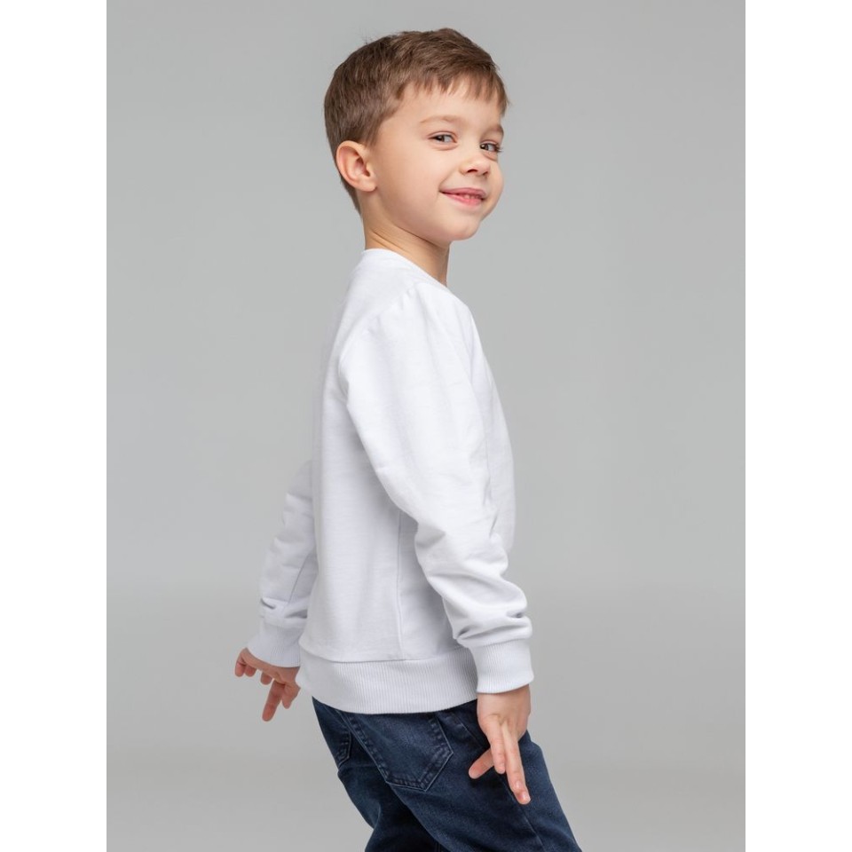 Свитшот Toima Kids 2.0, белый, 6 лет