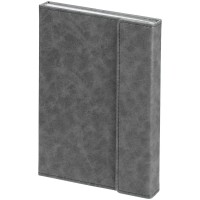 Ежедневник Flap на заказ, недатированный, серый