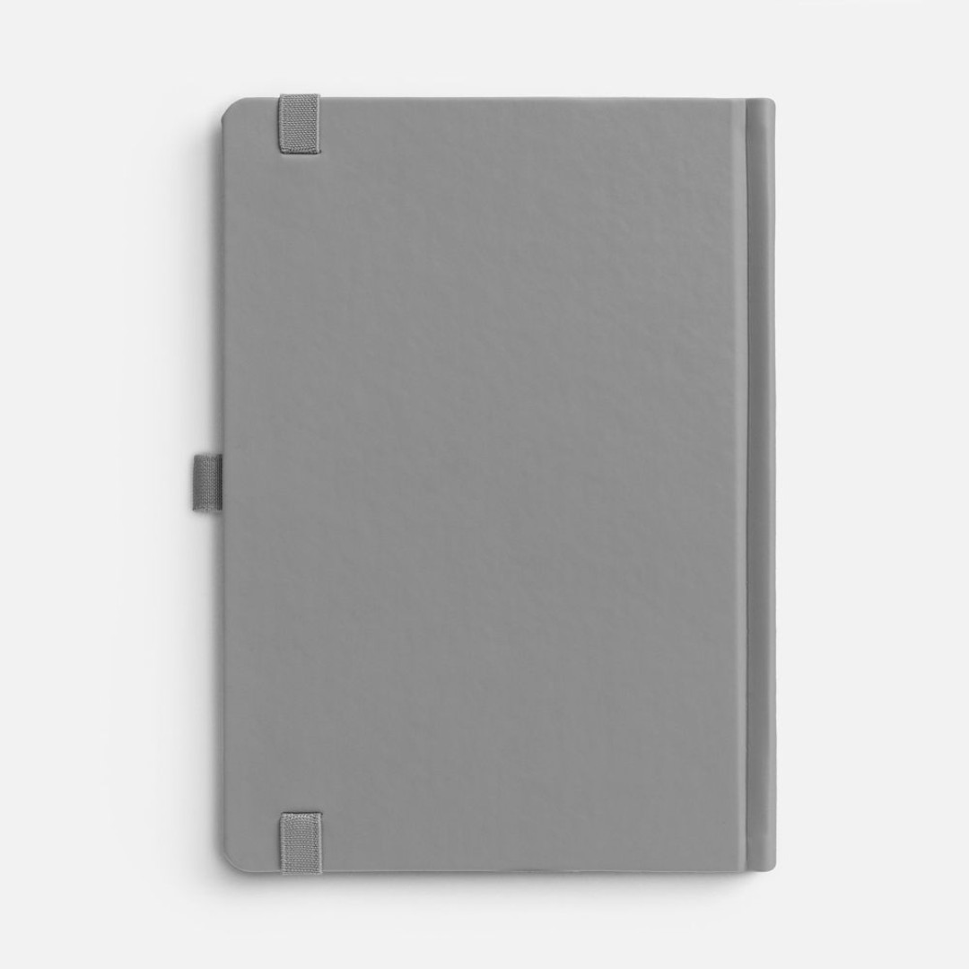 Ежедневник Favor Metal, недатированный, серый