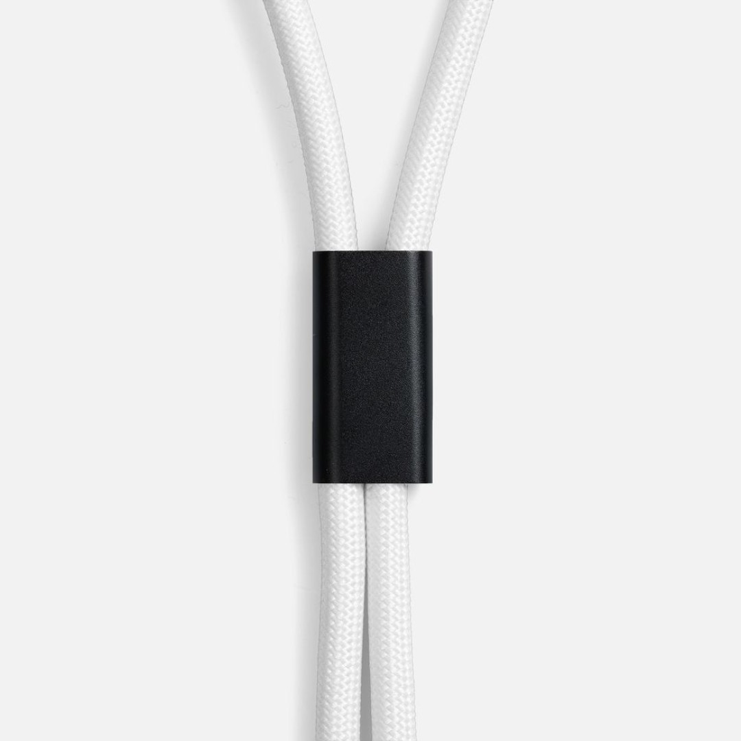 Кабель-ланьярд energyFlex Power Delivery 60 Вт, белый