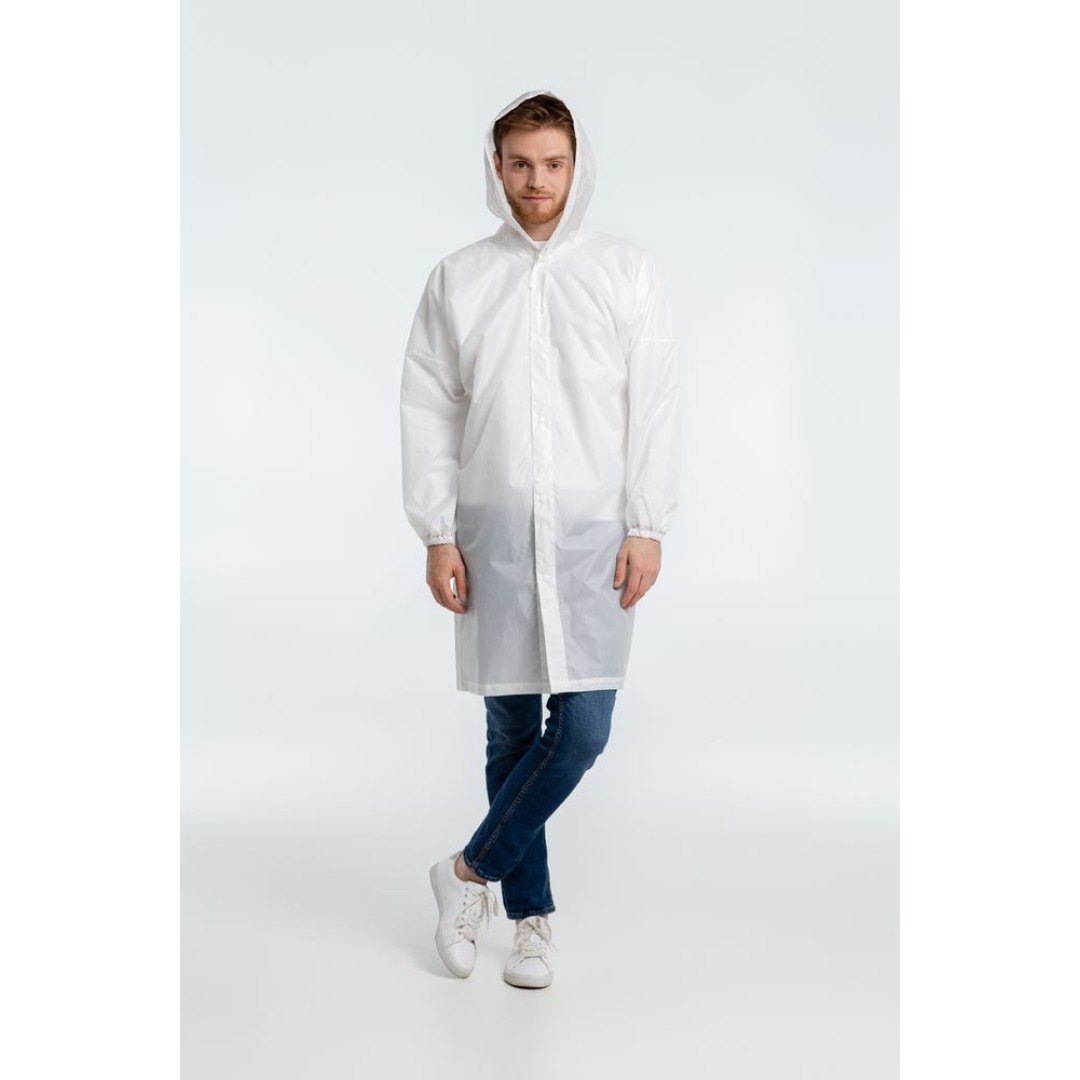 Дождевик унисекс Rainman белый, XS