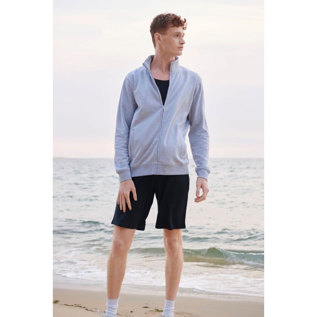 Толстовка унисекс Cooper, темно-зеленая, размер L