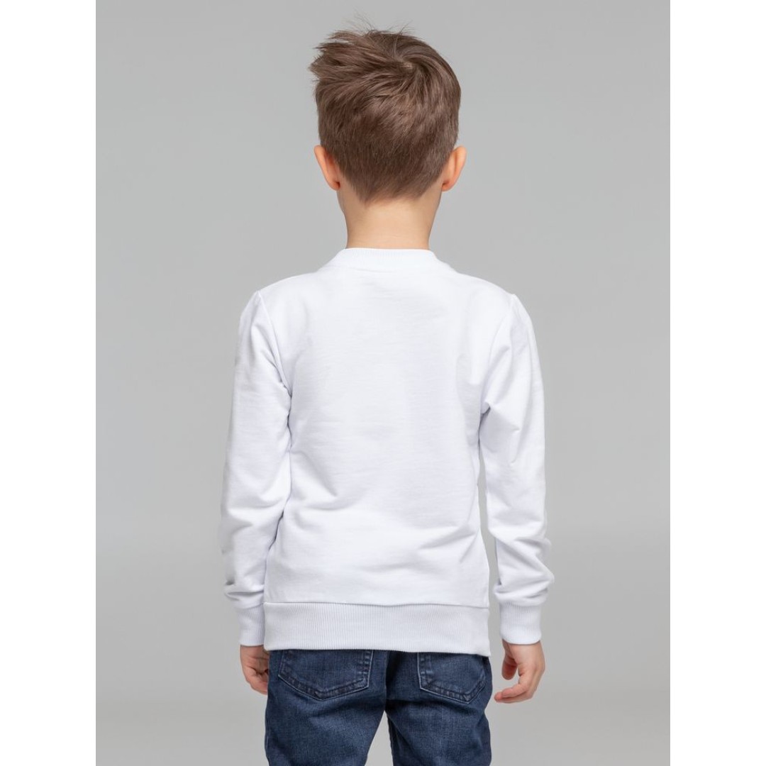 Свитшот Toima Kids 2.0, белый, 6 лет