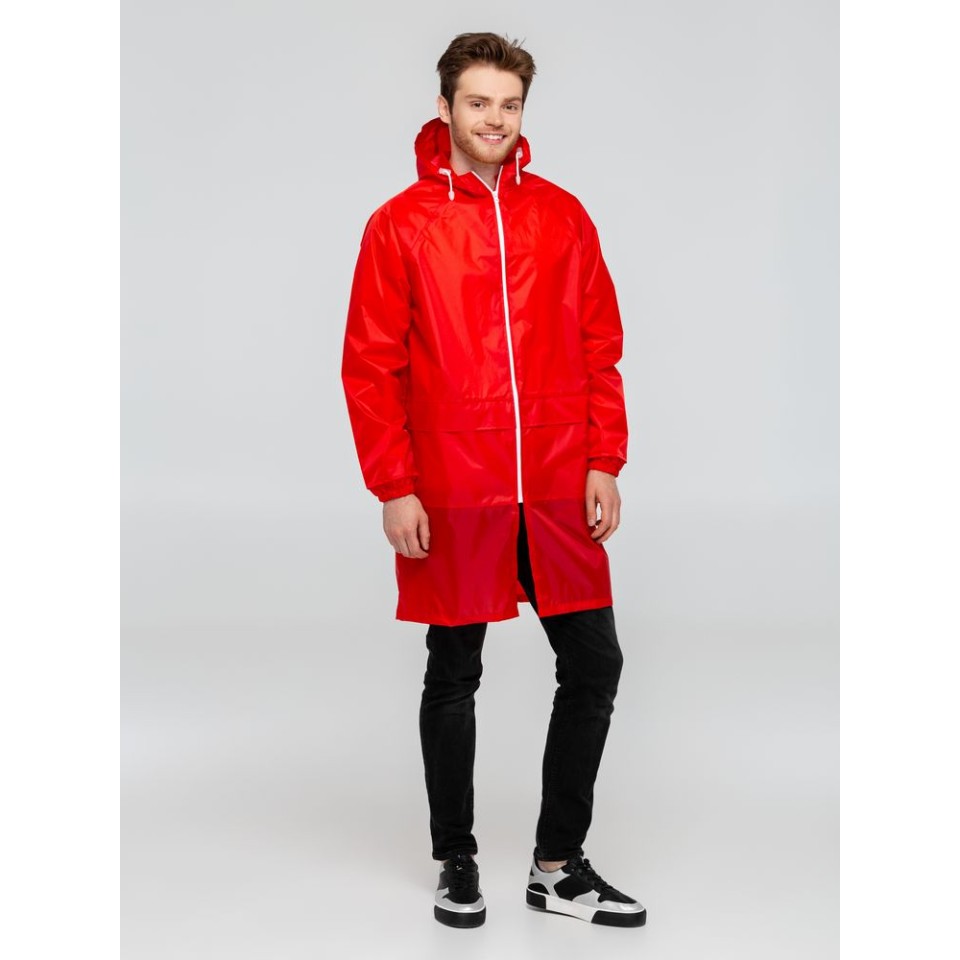 Дождевик Rainman Zip Pro красный, S