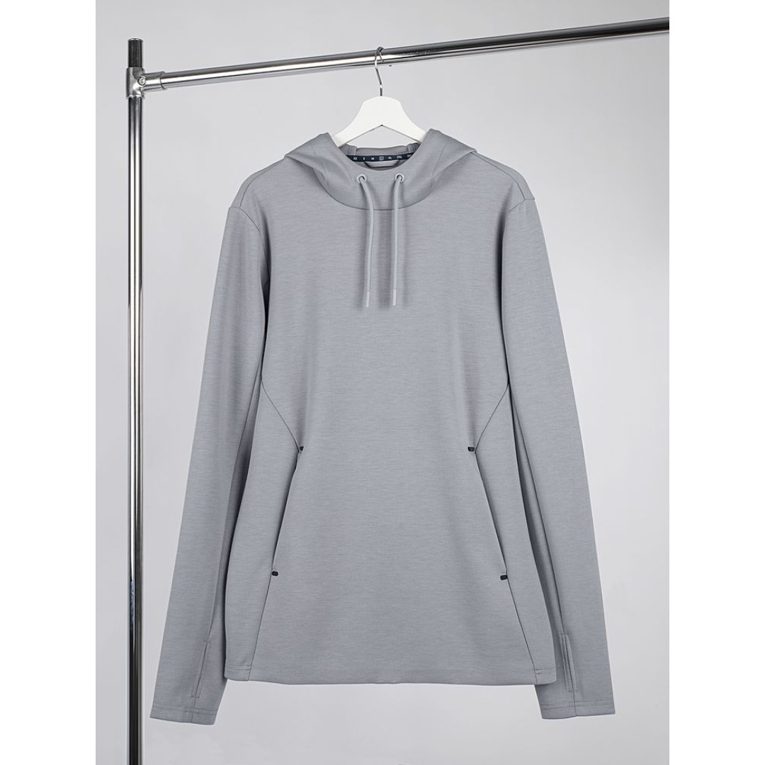 Худи унисекс Begi, серое, размер XS