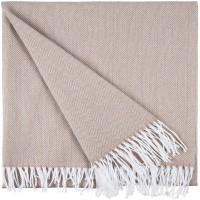 Плед «Гирвас», бежевый